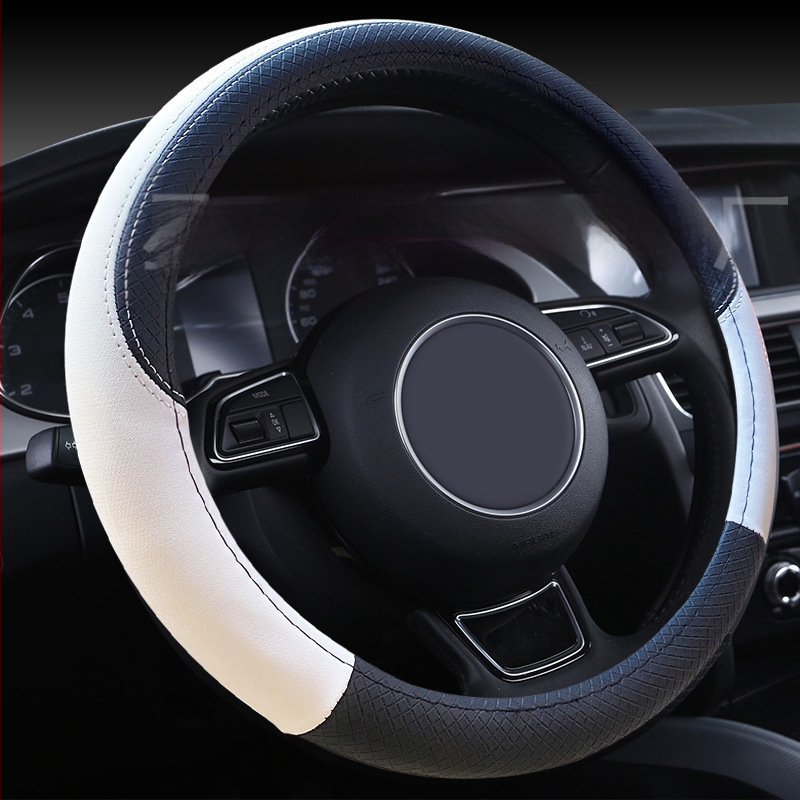 Κάλυμμα τιμονιού - αθλητικό στυλ, τεχνητό δέρμα, καθολική εγκατάσταση, τεσσάρων εποχών, Jingxi