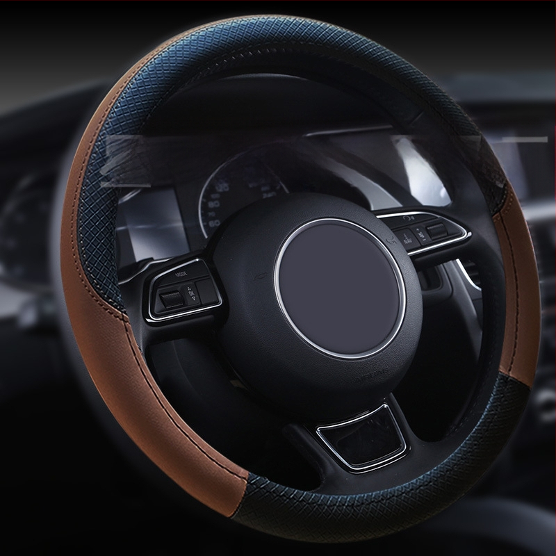 Κάλυμμα τιμονιού - αθλητικό στυλ, τεχνητό δέρμα, καθολική εγκατάσταση, τεσσάρων εποχών, Jingxi