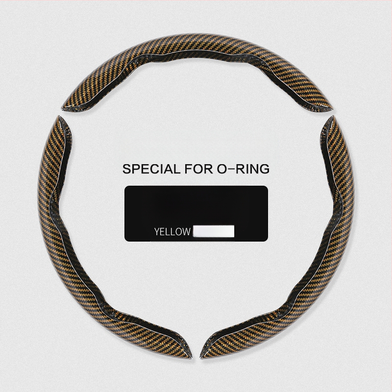 Κάλυμμα τιμονιού αυτοκινήτου με ανθρακονήμάτινο μοτίβο, υπερ-λεπτό, λαβή suede, καθολική για τέσσερις εποχές