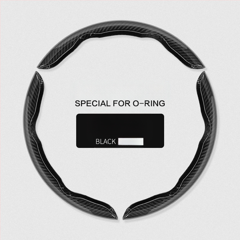 Κάλυμμα τιμονιού αυτοκινήτου με ανθρακονήμάτινο μοτίβο, υπερ-λεπτό, λαβή suede, καθολική για τέσσερις εποχές