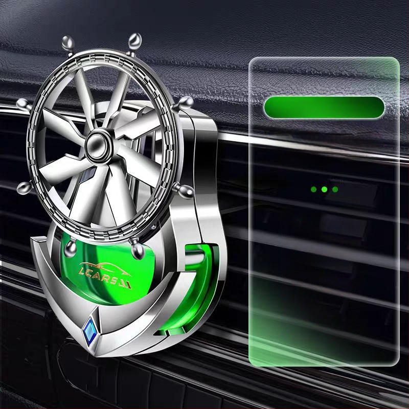 Κλιπ αρωματισμού αυτοκινήτου για αεραγωγό – κυκλικός κάτοχος αρωμάτων, ABS ηλεκτροπλατίωση, λουλουδένιο άρωμα, φρουτώδες άρωμα, 25-50 ml, εξάτμιση 61-90 ημερών