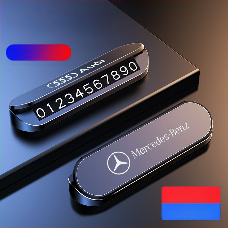 Placă de parcare temporară din plastic, model NV4, tip ascuns, logo imprimat OK, brand CARGIFT