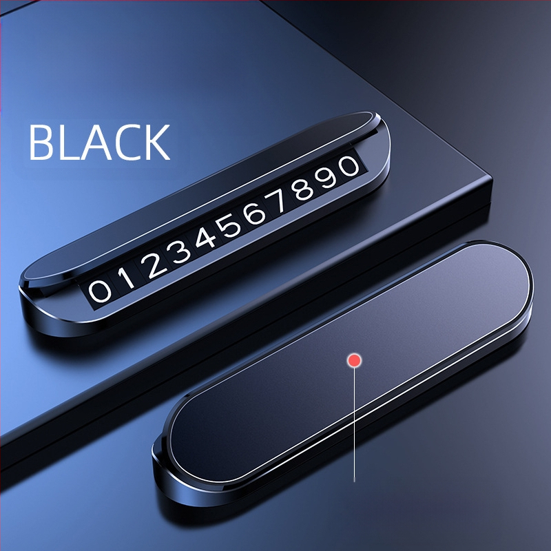 Placă de parcare temporară din plastic, model NV4, tip ascuns, logo imprimat OK, brand CARGIFT