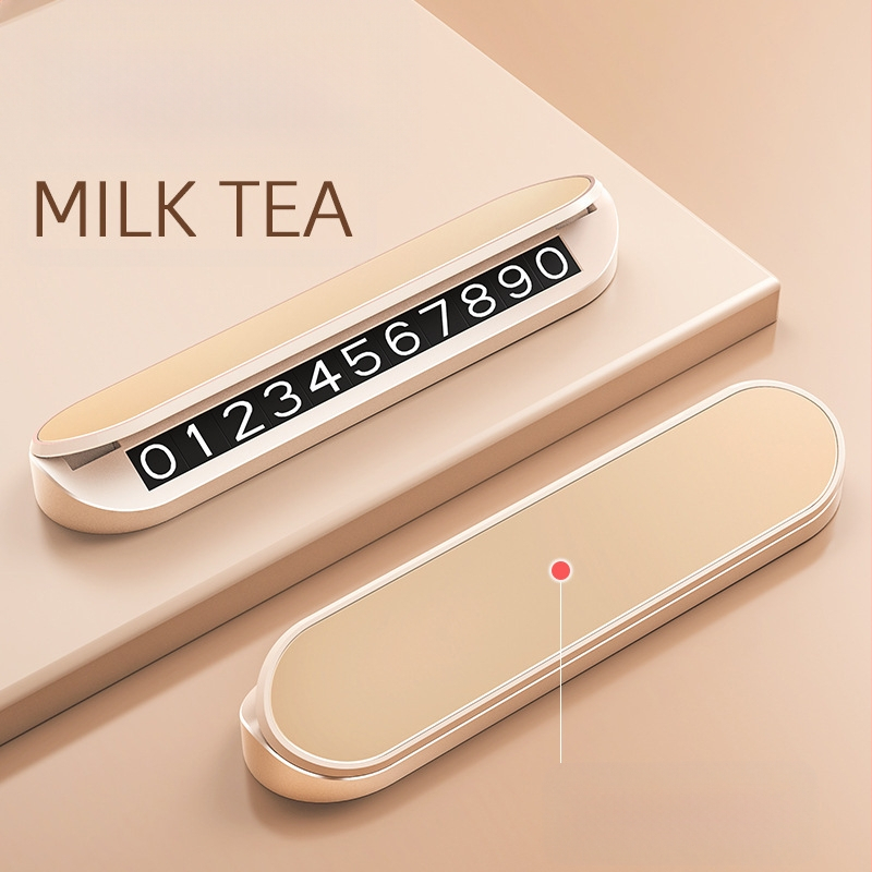 Placă de parcare temporară din plastic, model NV4, tip ascuns, logo imprimat OK, brand CARGIFT