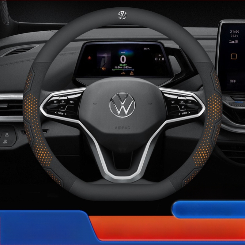 Κάλυμμα τιμονιού από σουέντ - universal για όλες τις εποχές, αρχικό στυλ, μάρκα Sulemei, εγκατάσταση ειδικά σχεδιασμένη για αυτοκίνητα.