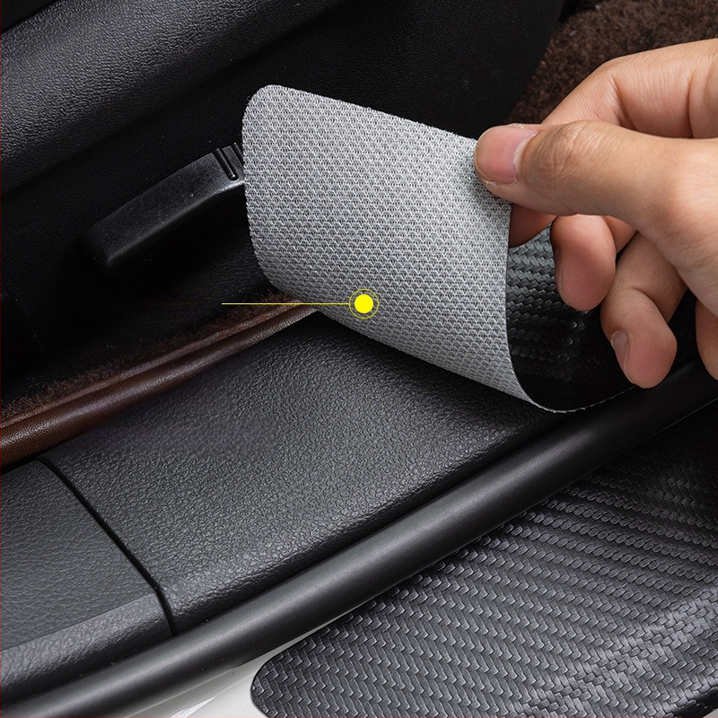 Jetto X70 pedál küszöb anti‑ütköző csík, karbon rostos bőr textúrával, testreszabott feldolgozás, Di Changed márka