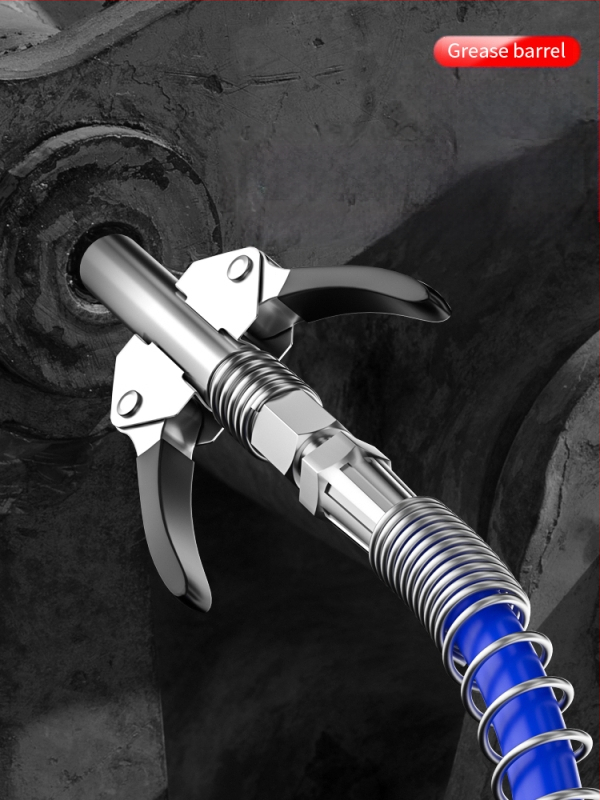 Grease pistoles piederumu komplekts: šļūtene, sprādzienizturīgs savienojuma caurule, rokas pistoles galva, uzgalis un caurules pagarinājums — Zīmols: Other; Modelis: Other; Pieteikuma joma: Other