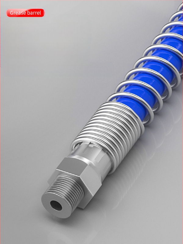 Grease pistoles piederumu komplekts: šļūtene, sprādzienizturīgs savienojuma caurule, rokas pistoles galva, uzgalis un caurules pagarinājums — Zīmols: Other; Modelis: Other; Pieteikuma joma: Other