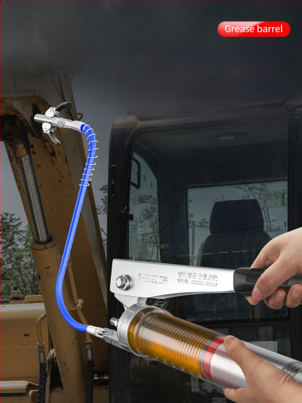 Grease pistoles piederumu komplekts: šļūtene, sprādzienizturīgs savienojuma caurule, rokas pistoles galva, uzgalis un caurules pagarinājums — Zīmols: Other; Modelis: Other; Pieteikuma joma: Other