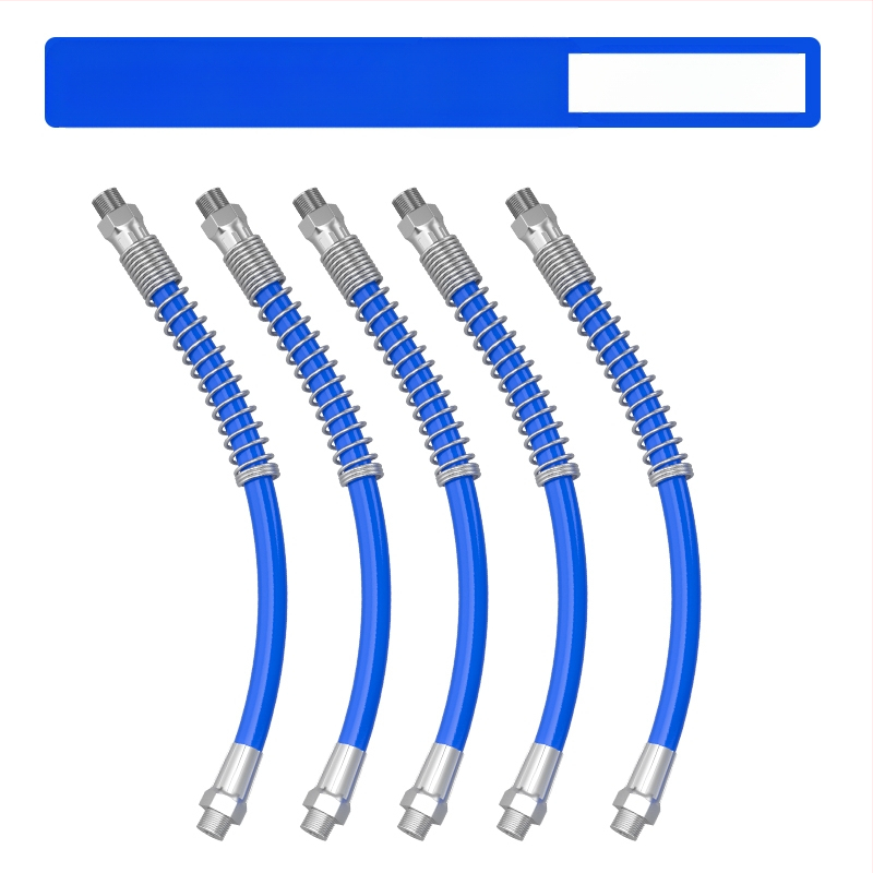 Grease pistoles piederumu komplekts: šļūtene, sprādzienizturīgs savienojuma caurule, rokas pistoles galva, uzgalis un caurules pagarinājums — Zīmols: Other; Modelis: Other; Pieteikuma joma: Other