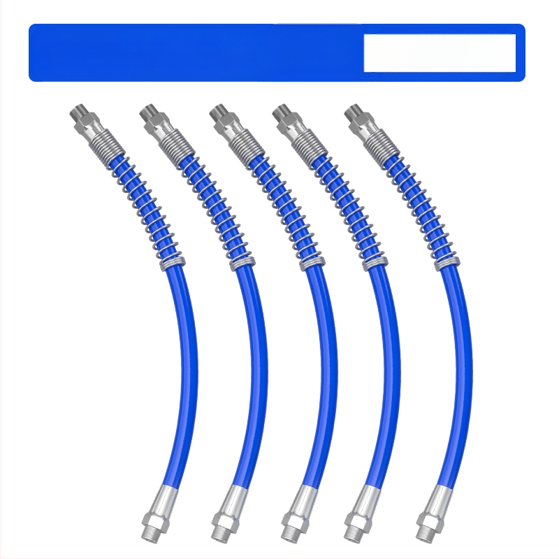 Grease pistoles piederumu komplekts: šļūtene, sprādzienizturīgs savienojuma caurule, rokas pistoles galva, uzgalis un caurules pagarinājums — Zīmols: Other; Modelis: Other; Pieteikuma joma: Other