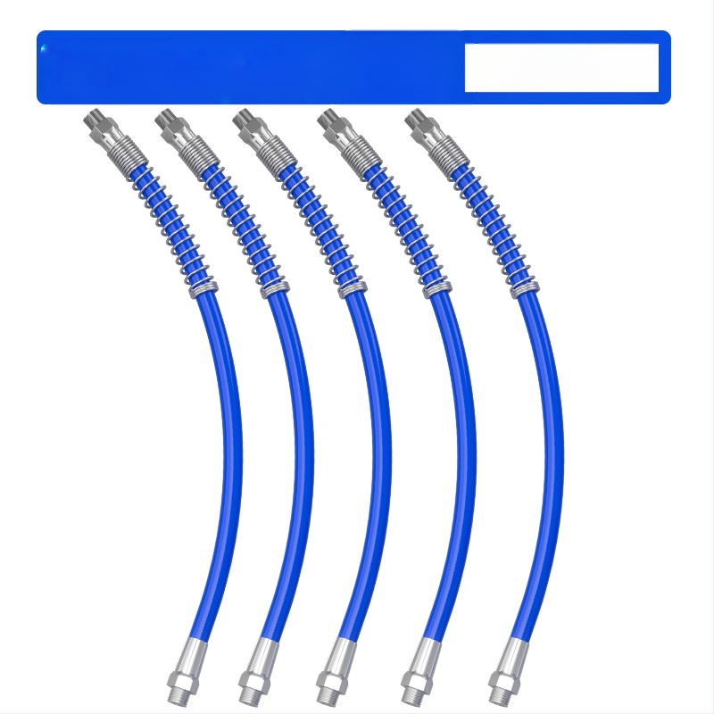 Grease pistoles piederumu komplekts: šļūtene, sprādzienizturīgs savienojuma caurule, rokas pistoles galva, uzgalis un caurules pagarinājums — Zīmols: Other; Modelis: Other; Pieteikuma joma: Other