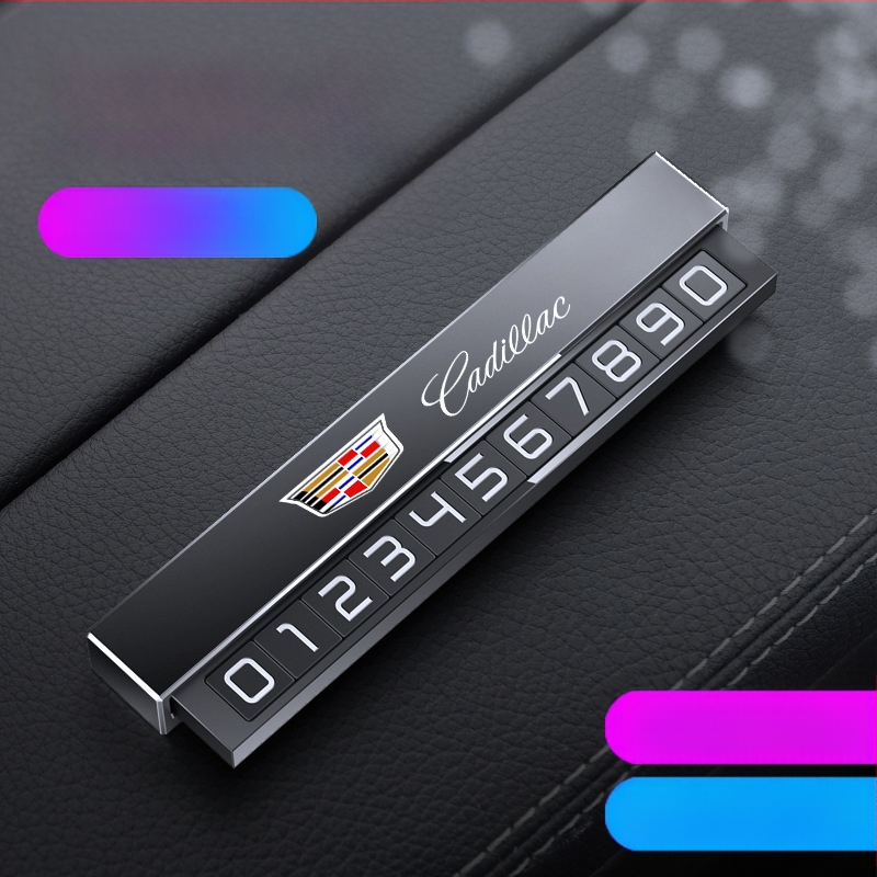 Double heng semn parcare metalic pentru interiorul mașinii – personalizabil cu imprimare logo