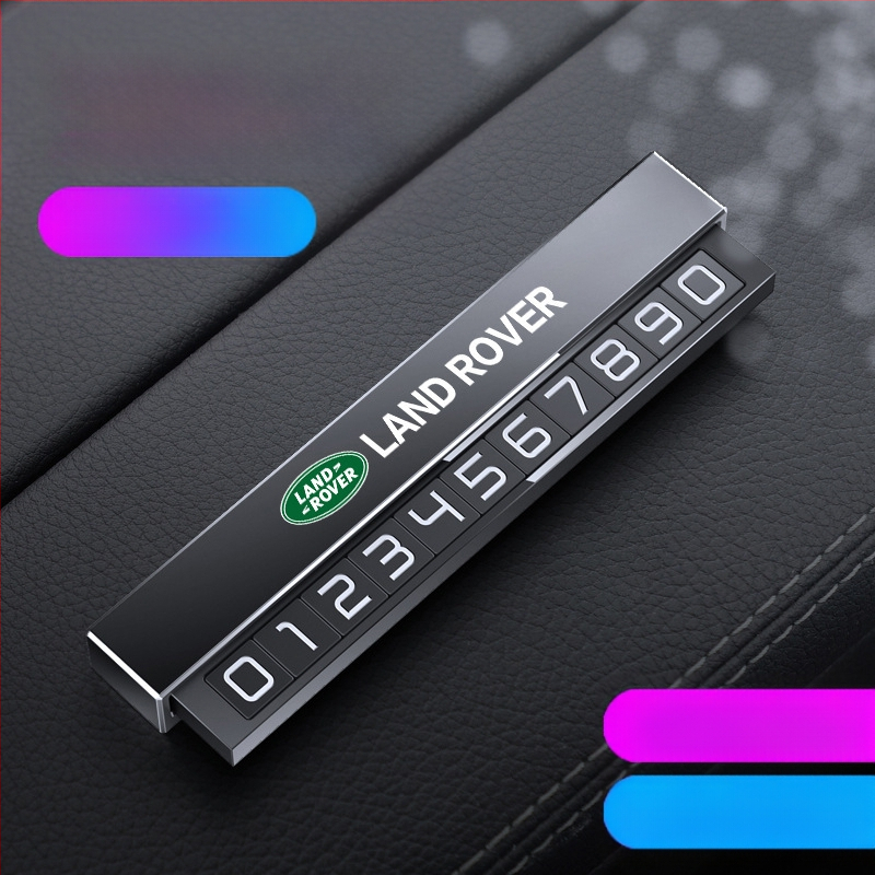 Double heng semn parcare metalic pentru interiorul mașinii – personalizabil cu imprimare logo