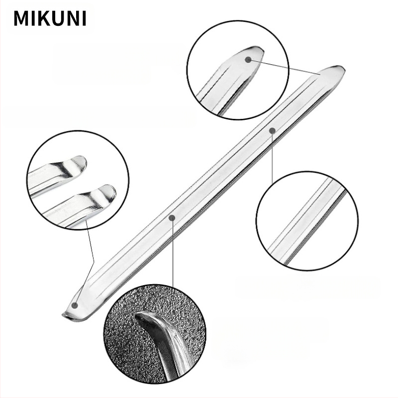 MIKUNI RG5024 Gumiabroncs-eltávolító szerszám, karbonacél, Körkörös és sík végek, Robbanásbiztos, Autóhoz