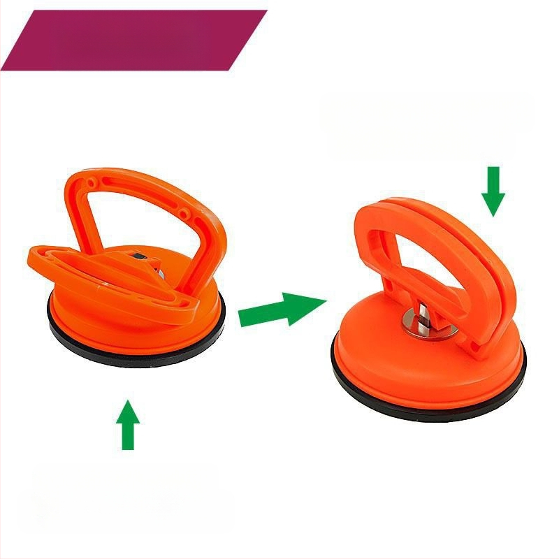 Alat za popravak udubljenja automobila s vakuumskom čašom i jednom kandžom, velika vučna snaga, za staklo i pločice; materijali: ABS i guma