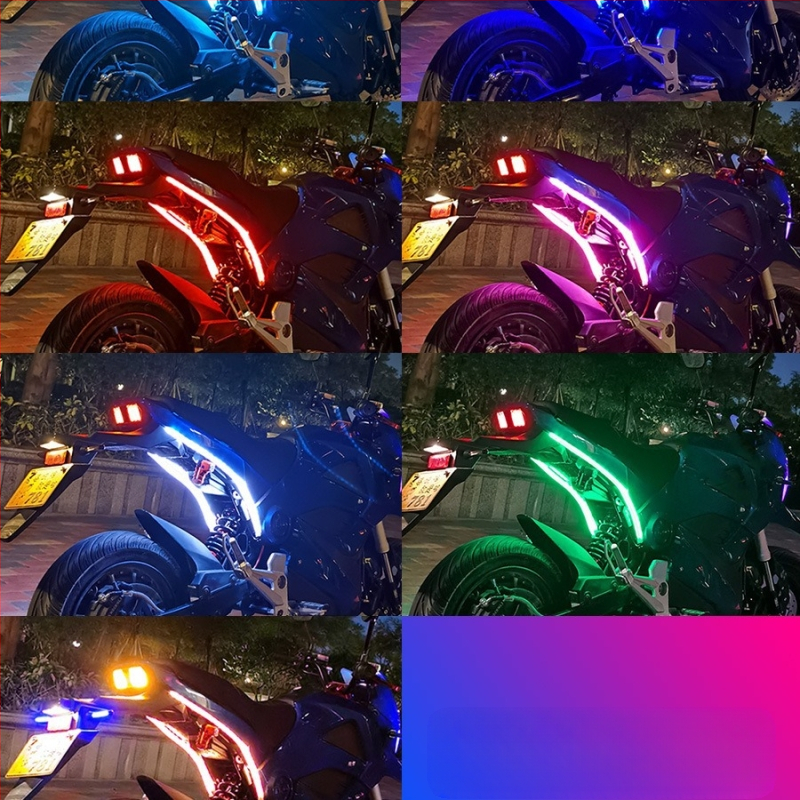 Kulm-LED mootorratta valgus – mudel Motorcycle Scanning Water Light, materjal Akrüül, võimsus 5, tööiga 10000 h