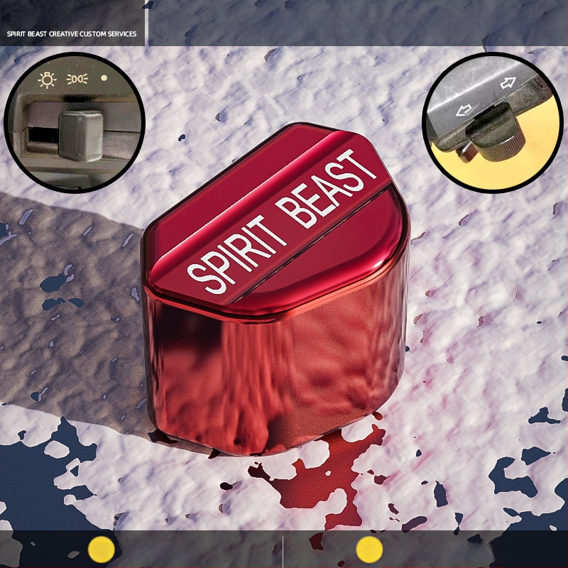 Spirit Beast modificare comutator pentru motocicletă electrică, compatibilă cu Honda CB190 — buton de comutare la ghidon și capac universal pentru far