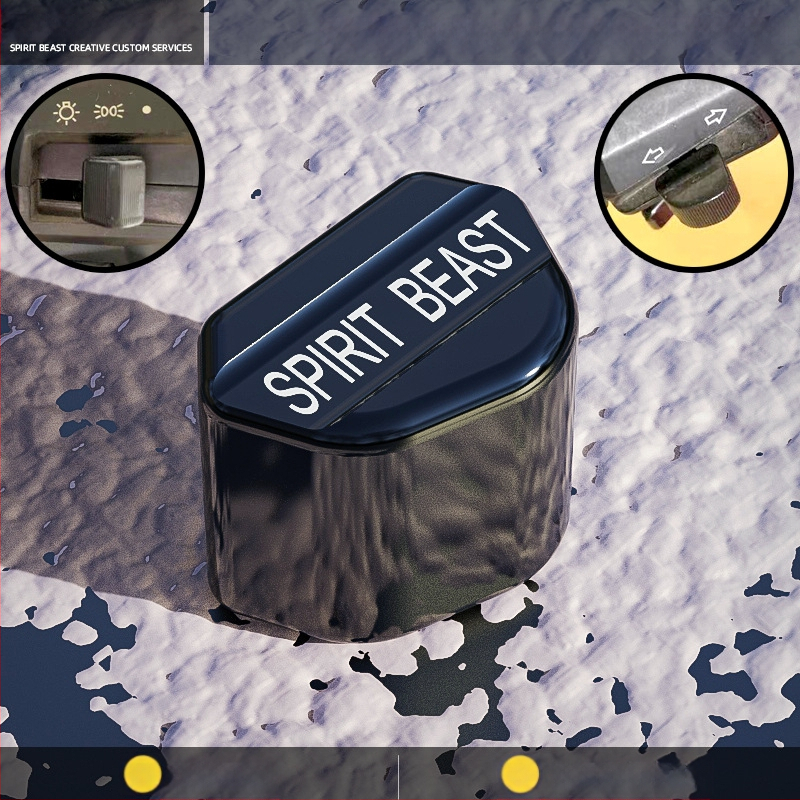 Spirit Beast modificare comutator pentru motocicletă electrică, compatibilă cu Honda CB190 — buton de comutare la ghidon și capac universal pentru far