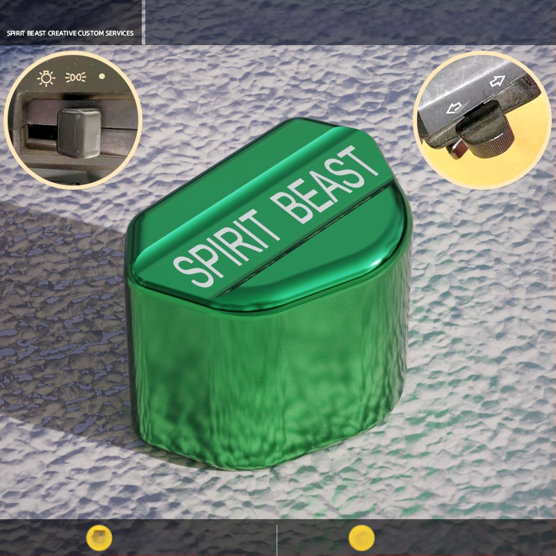 Spirit Beast modificare comutator pentru motocicletă electrică, compatibilă cu Honda CB190 — buton de comutare la ghidon și capac universal pentru far