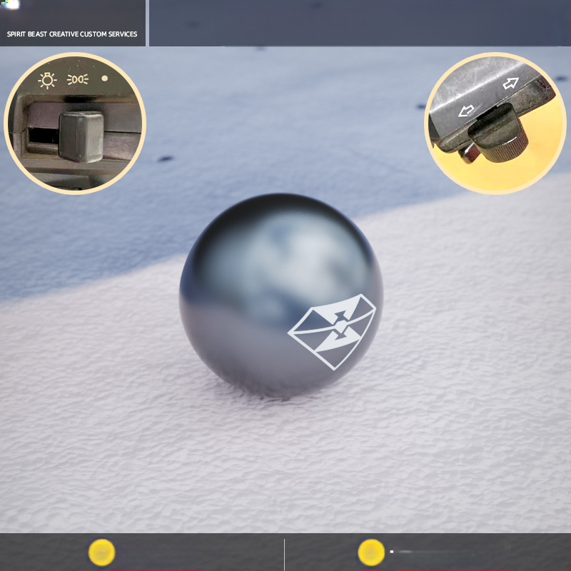 Spirit Beast modificare comutator pentru motocicletă electrică, compatibilă cu Honda CB190 — buton de comutare la ghidon și capac universal pentru far