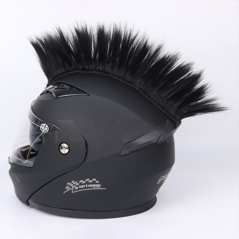 Sisak-stílusú paróka, magas hőálló vezetékből, rövid hajhossz, modell TKJF, dekoratív kellék