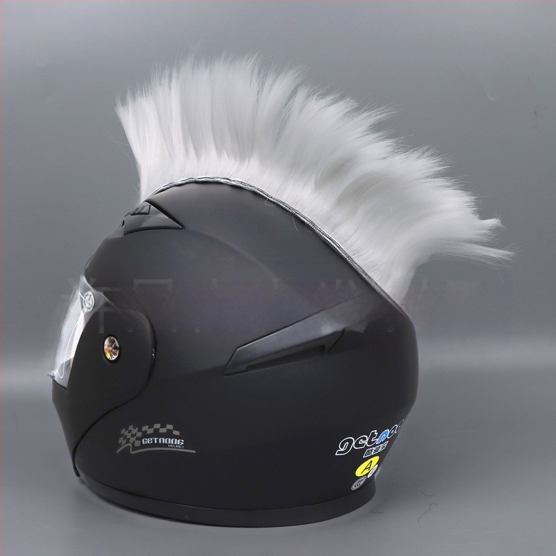 Sisak-stílusú paróka, magas hőálló vezetékből, rövid hajhossz, modell TKJF, dekoratív kellék