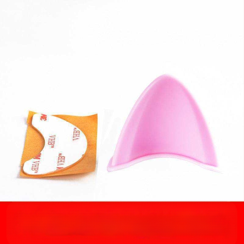 Decorațiune pentru cască cu urechi de pisică pentru ciclism — ABS, Unisex, Potrivit pentru vârsta a treia, Brand Liang and Double