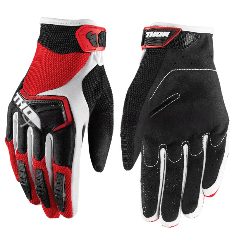 Офроуд ръкавици за мотоциклети, микрофибърни антихлъзгащи се, унисекс, за велосипедисти и състезатели, за възрастни