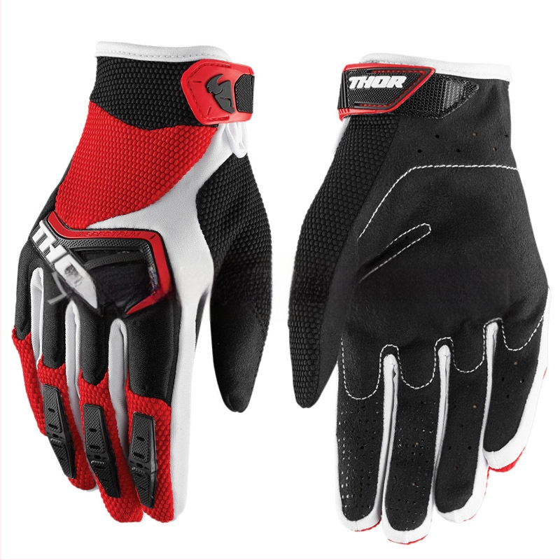 Офроуд ръкавици за мотоциклети, микрофибърни антихлъзгащи се, унисекс, за велосипедисти и състезатели, за възрастни