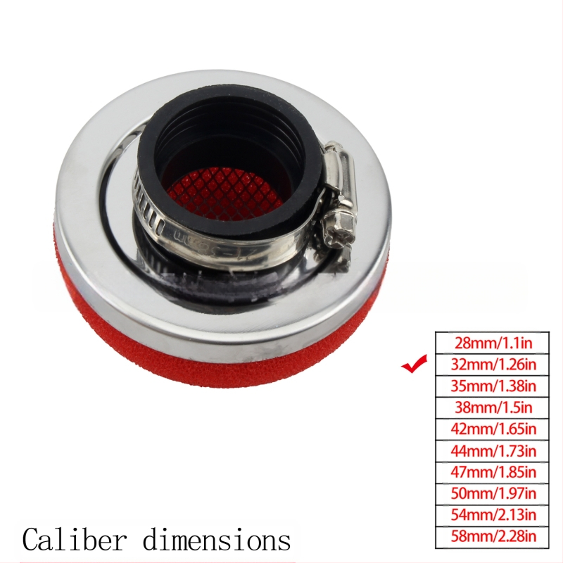 Filtru de aer pentru motocicletă ZUQING AF117, din burete, pentru off-road pocket bikes de 47cc/49cc