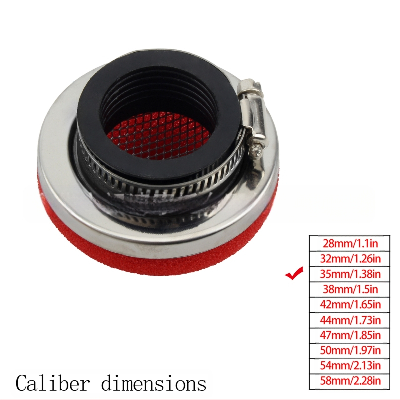 Filtru de aer pentru motocicletă ZUQING AF117, din burete, pentru off-road pocket bikes de 47cc/49cc