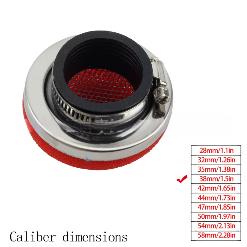 Filtru de aer pentru motocicletă ZUQING AF117, din burete, pentru off-road pocket bikes de 47cc/49cc