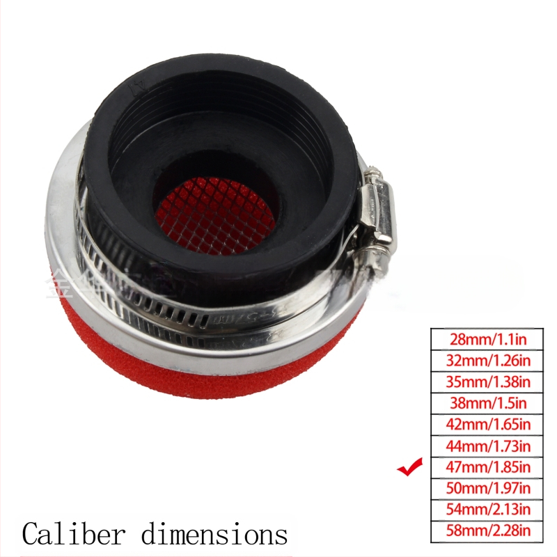 Filtru de aer pentru motocicletă ZUQING AF117, din burete, pentru off-road pocket bikes de 47cc/49cc