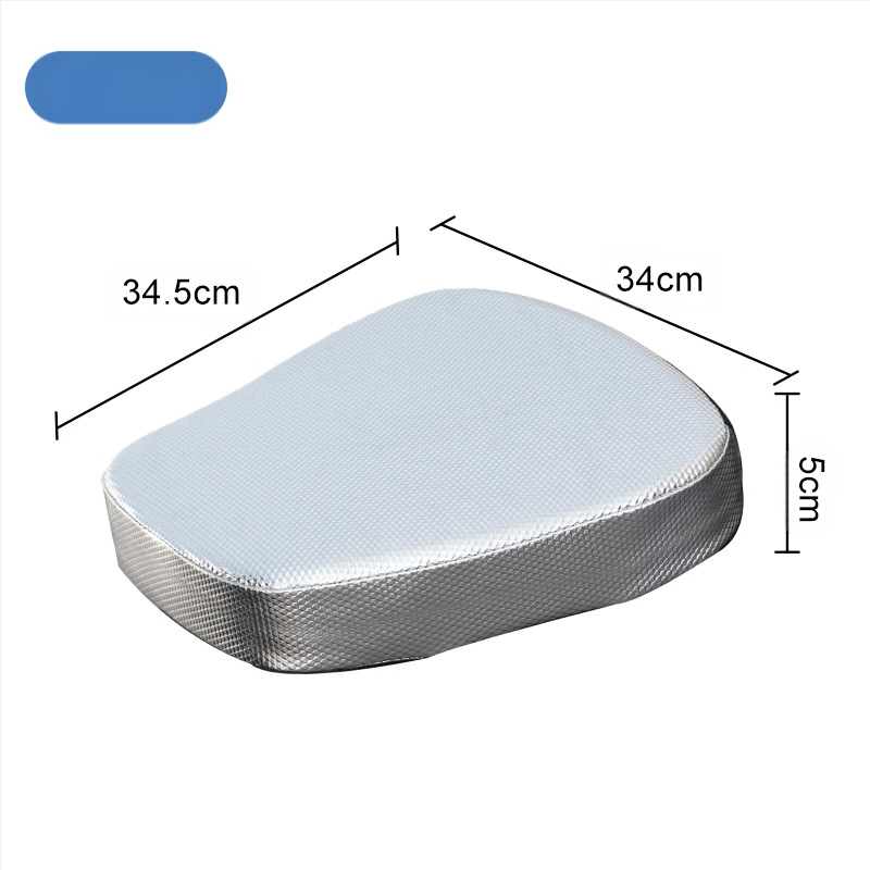 Povišena jastučnica za sjedalo za električna vozila s apsorpcijom udara, PVC + spužva, univerzalna prilagodba