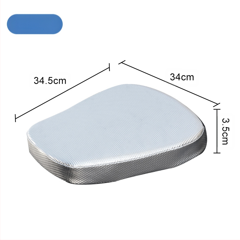 Povišena jastučnica za sjedalo za električna vozila s apsorpcijom udara, PVC + spužva, univerzalna prilagodba
