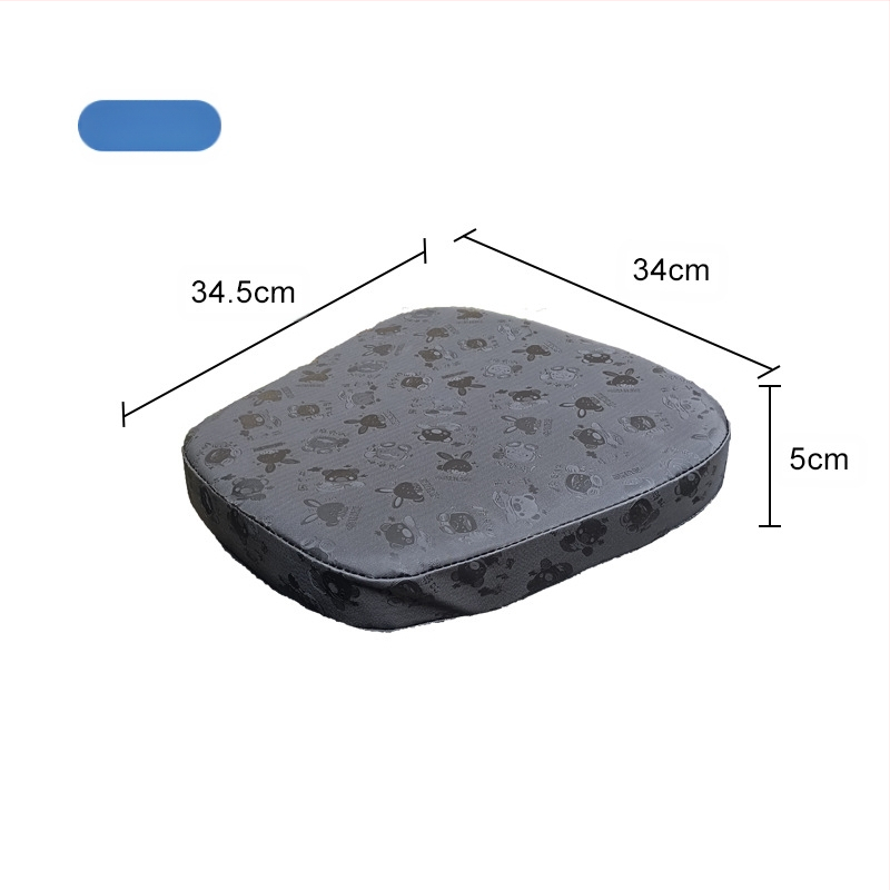 Povišena jastučnica za sjedalo za električna vozila s apsorpcijom udara, PVC + spužva, univerzalna prilagodba