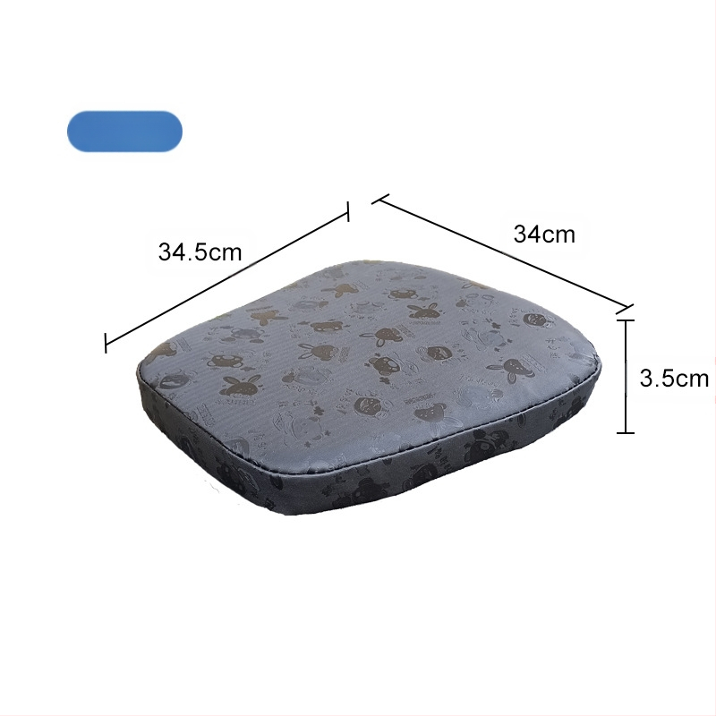 Povišena jastučnica za sjedalo za električna vozila s apsorpcijom udara, PVC + spužva, univerzalna prilagodba