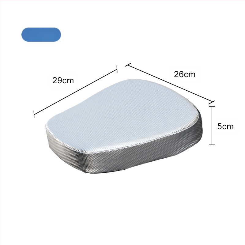 Povišena jastučnica za sjedalo za električna vozila s apsorpcijom udara, PVC + spužva, univerzalna prilagodba