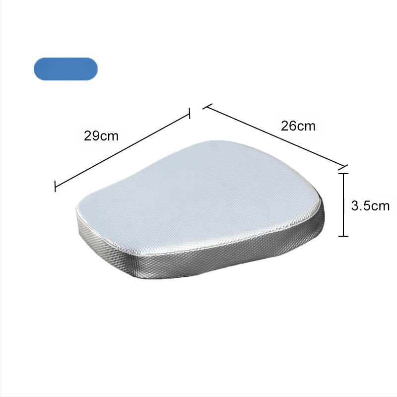 Povišena jastučnica za sjedalo za električna vozila s apsorpcijom udara, PVC + spužva, univerzalna prilagodba