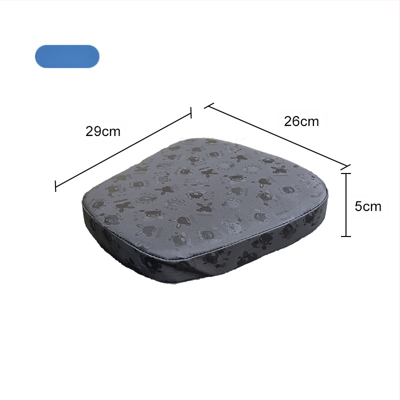 Povišena jastučnica za sjedalo za električna vozila s apsorpcijom udara, PVC + spužva, univerzalna prilagodba