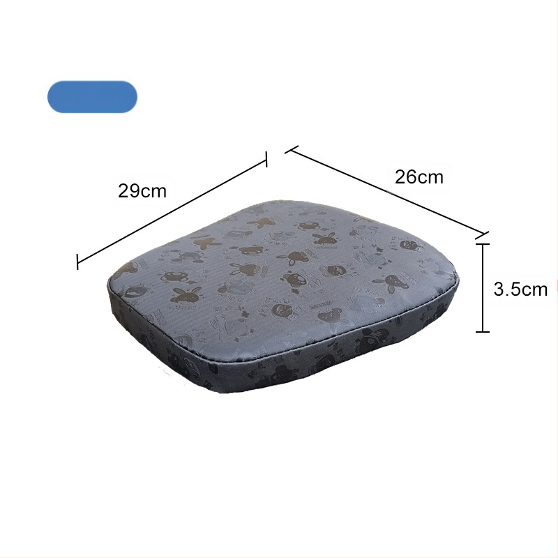 Povišena jastučnica za sjedalo za električna vozila s apsorpcijom udara, PVC + spužva, univerzalna prilagodba