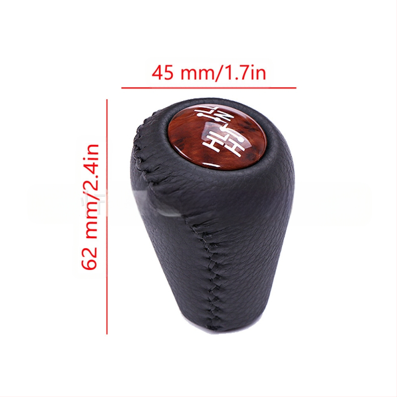 Δερμάτινος μοχλός αλλαγής ταχυτήτων για Toyota Prado LC120 2003-2009, αυτόματη μετάδοση, Kangmen Auto Parts