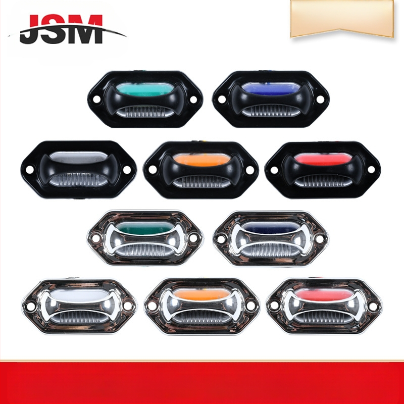 Kahekülgne numbrimärgi valgus veoautodele, LED, 24V, 5W, polükarbonaat