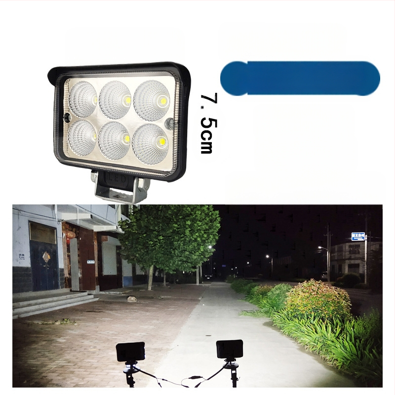 LED reflektor nehézgéphez Y32, 12V, 60W, 3000 lm, 6000K