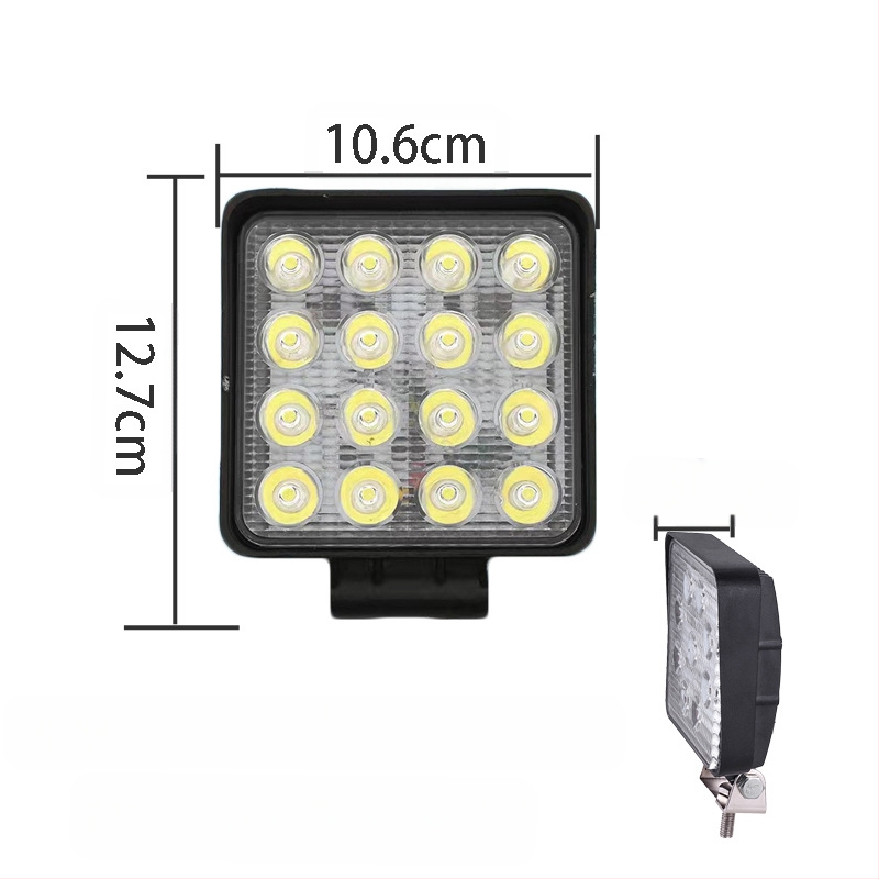 LED reflektor nehézgéphez Y32, 12V, 60W, 3000 lm, 6000K
