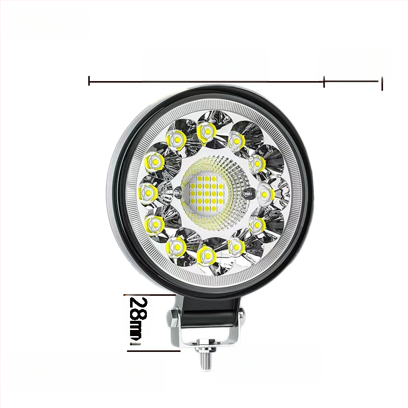 LED reflektor nehézgéphez Y32, 12V, 60W, 3000 lm, 6000K