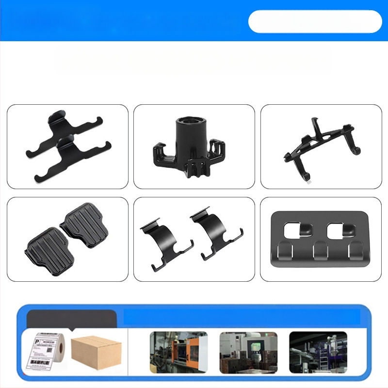 Закачалка за задната облегалка на Tesla Model Y и Model 3 със държач за телефон и таблет – монтаж със щипка, електрическо зажимане