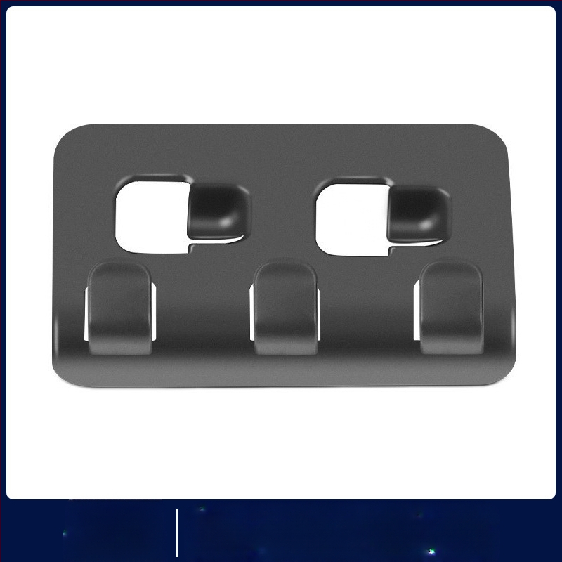 Закачалка за задната облегалка на Tesla Model Y и Model 3 със държач за телефон и таблет – монтаж със щипка, електрическо зажимане