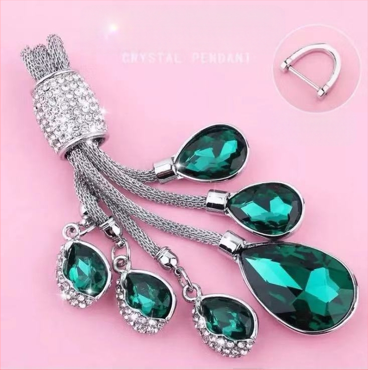 Автомобилен ключодържател с кристален диамант, модел A03, марка Ai Youqi